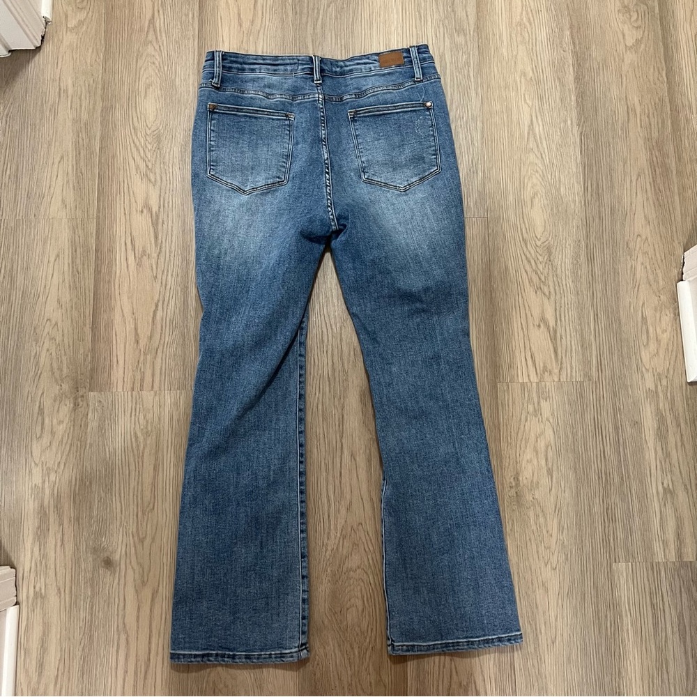 Judy Blue Bootcut Distressed Jeans Women’s 15/32 Style JB88439 MD - Picture 9 of 11